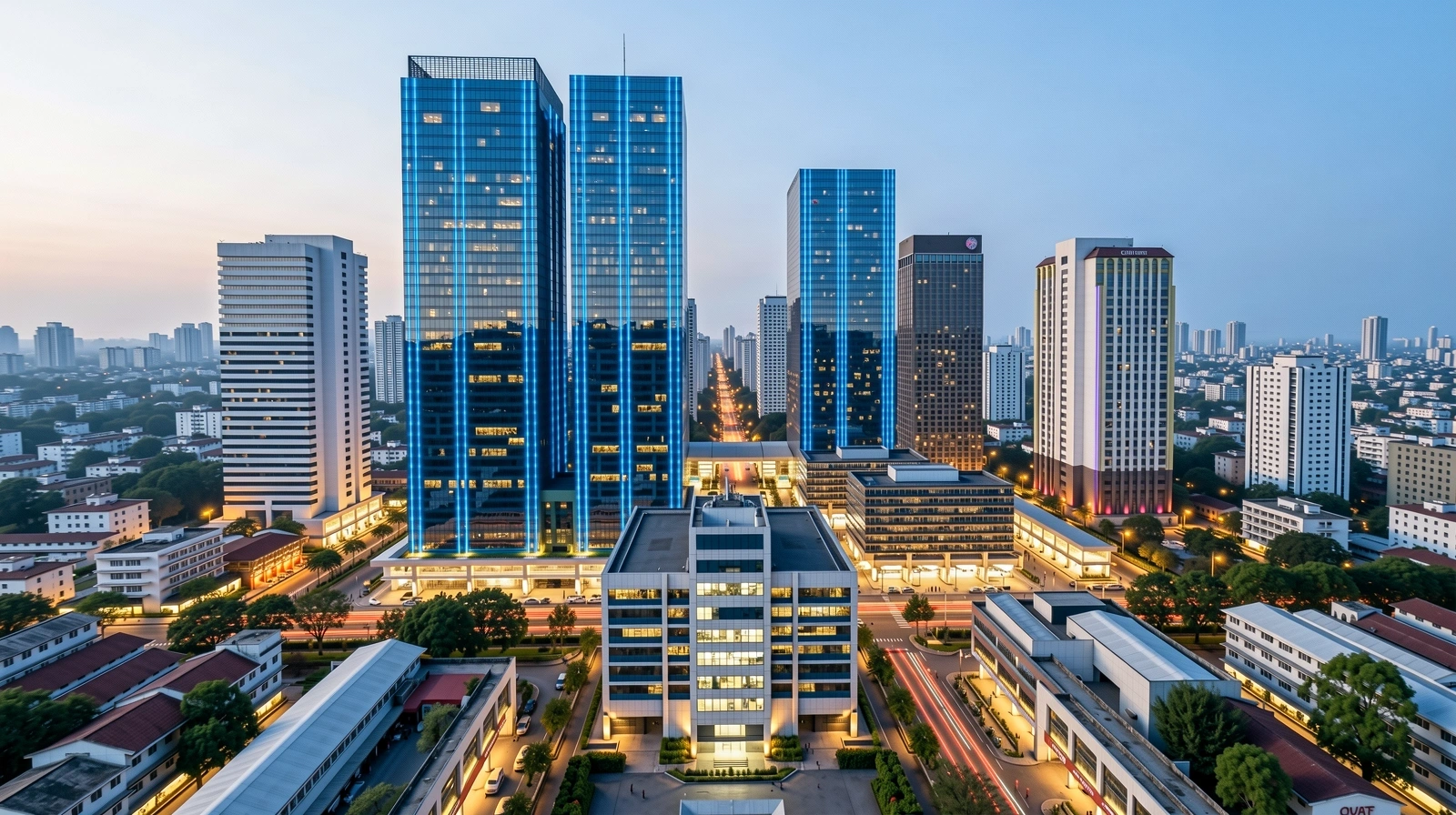 Bengaluru strategic hub skyline